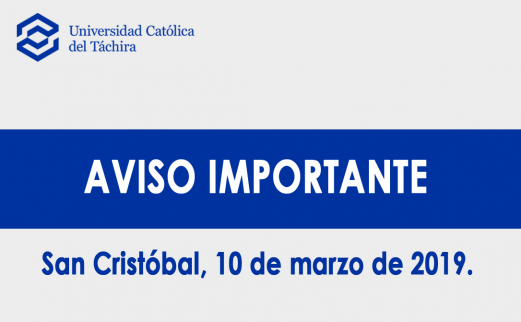 Noticia-UCAT_Aviso_10_marzo_2019